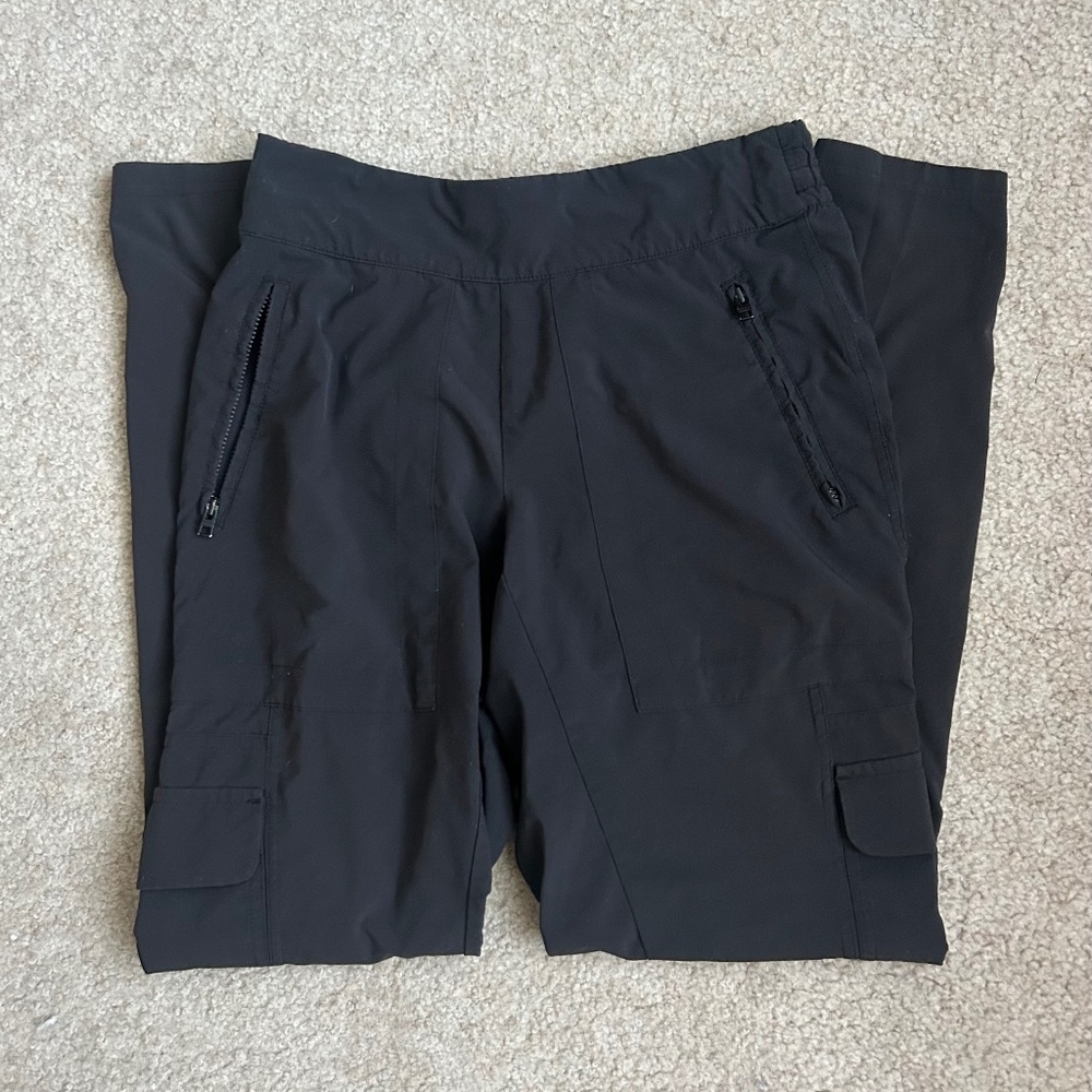 Athleta Brooklyn Cargo Pant (Black, 0)